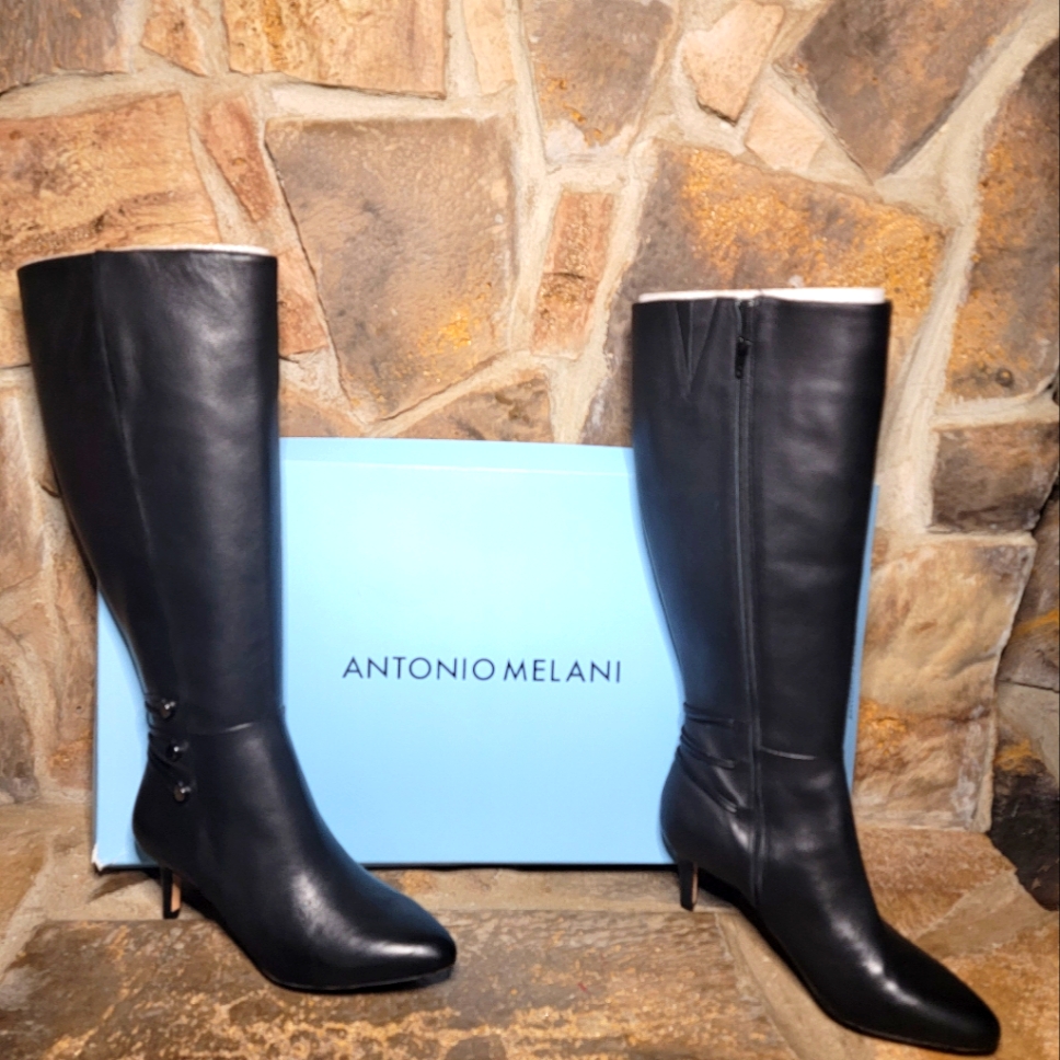 Antonio Melani Stiletto Leather Boots